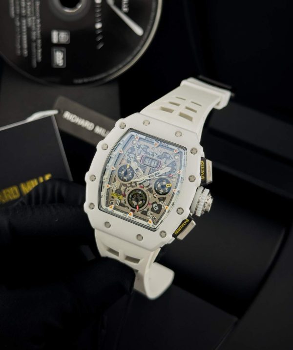 Richard Mille RM 11-0 White edition Chronograph REPLICA
