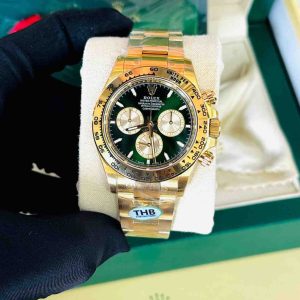 gold rolex daytona green dial​