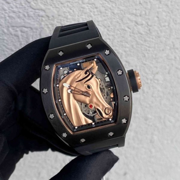 Richard Mille RM52-02 Horse Edition Watch golden colour