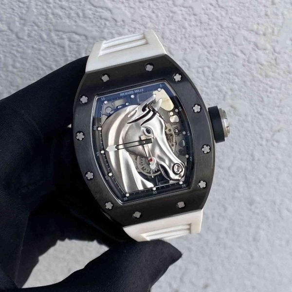 Richard Mille RM52-02 Horse Edition Watch white colour
