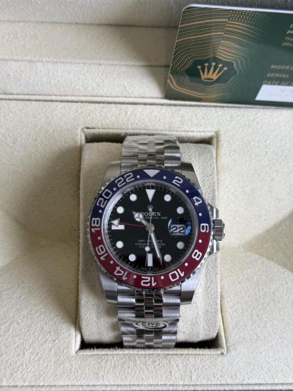 Rolex GMT-Master II Pepsi 40mm 126710BLRO Jubilee Replica Watch