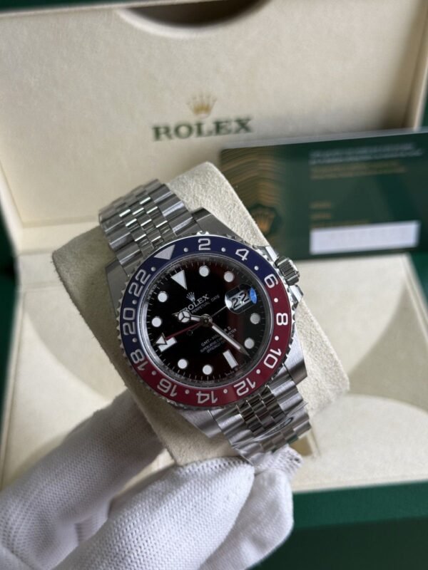 Rolex GMT-Master II Pepsi 40mm 126710BLRO Jubilee Replica Watch