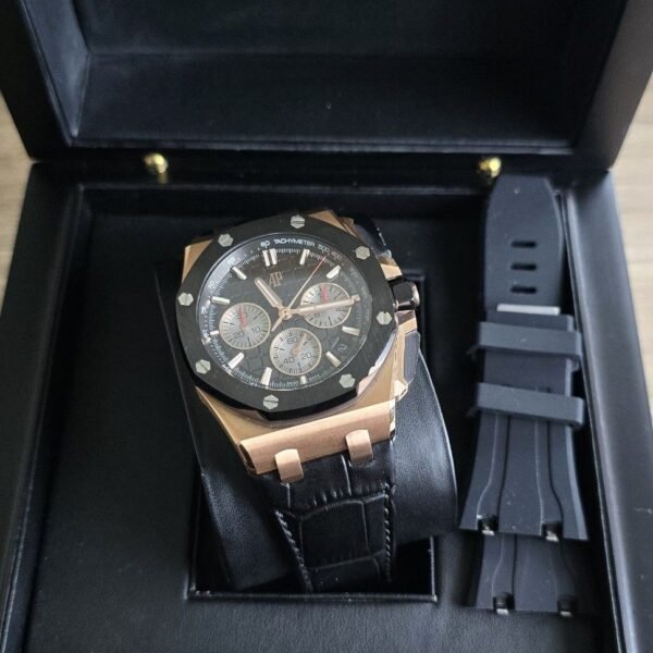 audemars piguet royal oak Offshore Chronograph Gold Black replica​ watch