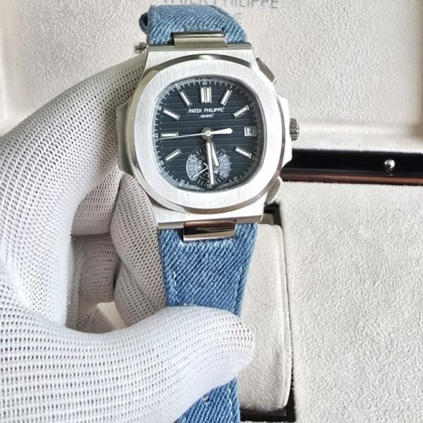 Patek Philippe Nautilus 'Denim' 598060G-001 40mm Blue Dial Replica Watch