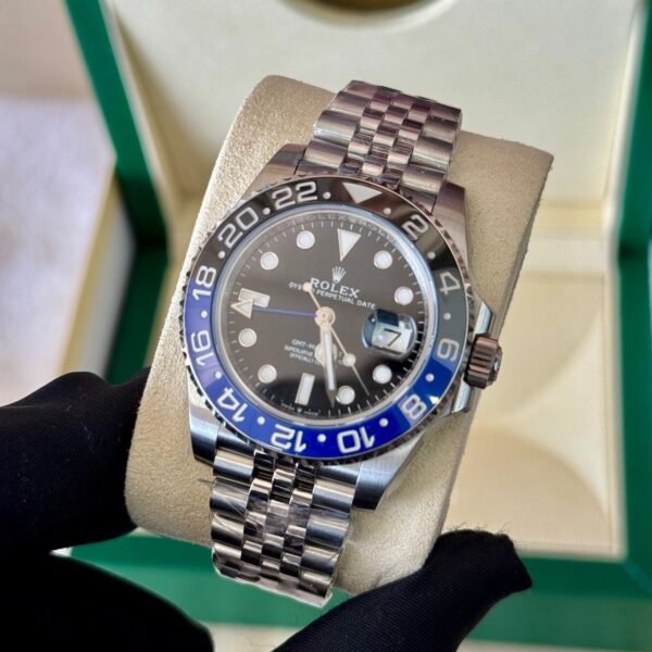 Rolex Batman GMT-Master II Batgirl Steel Black Dial Jubilee