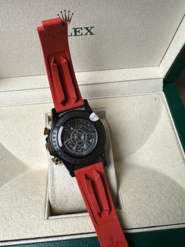 Rolex Cosmograph Daytona Blaken Red Skeleton Dial 40mm